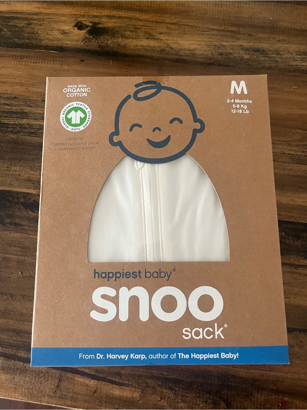 Happiest baby Snoo Sack Sleep Sack - White (M)